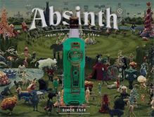 Tablet Screenshot of absinth.com.mx